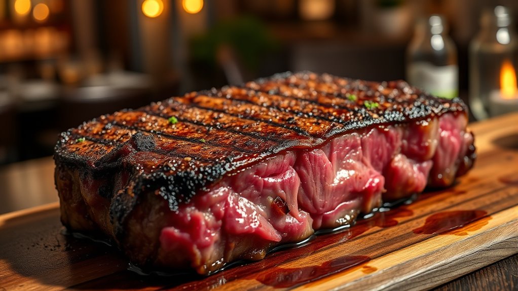 bold flavorful bone in steak