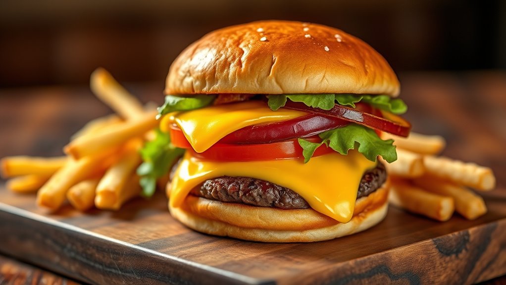 classic gourmet burger options
