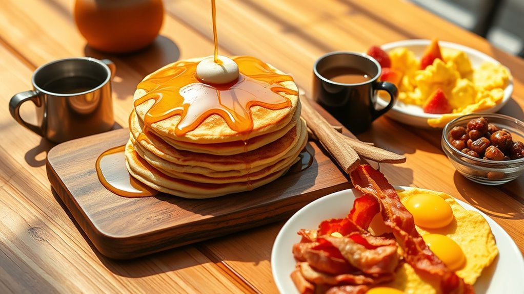 classic hearty breakfast options