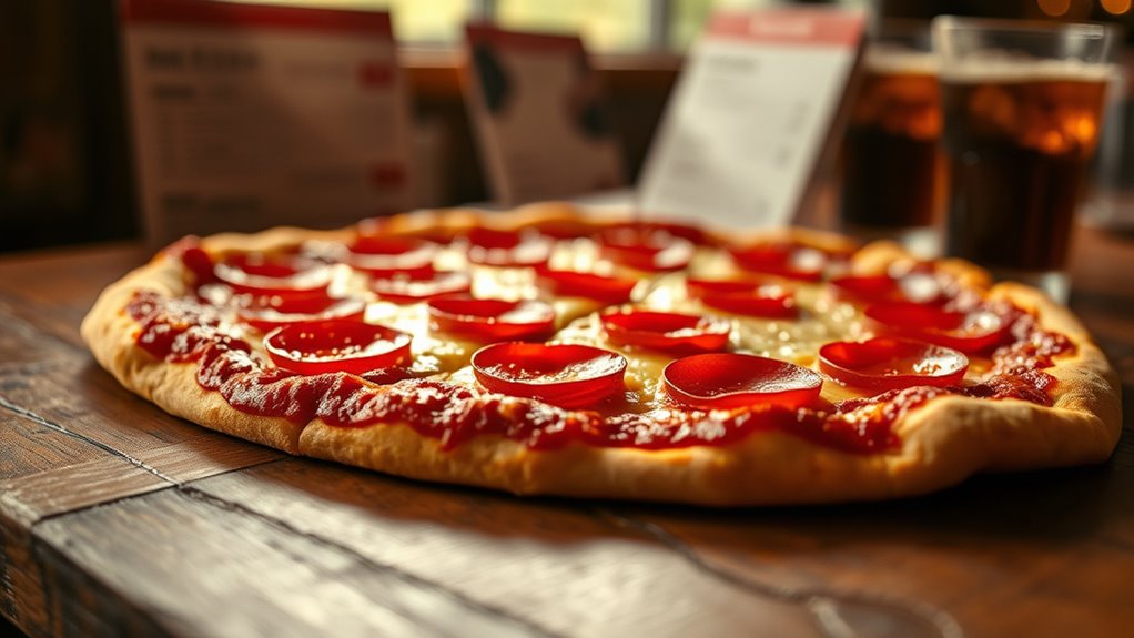 classic pepperoni pizza options