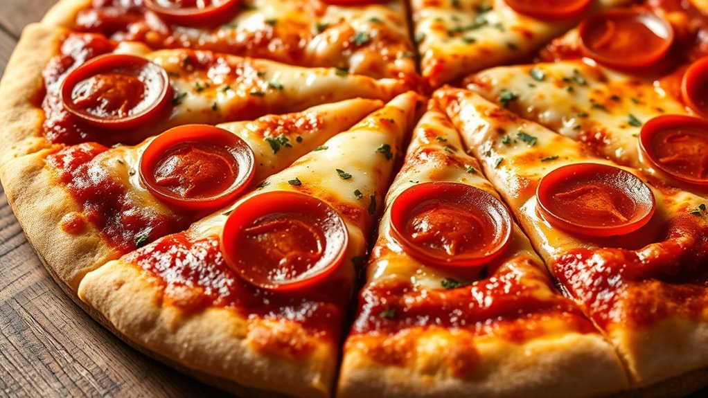 classic pepperoni pizza options