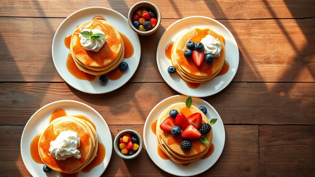creative indulgent pancake options
