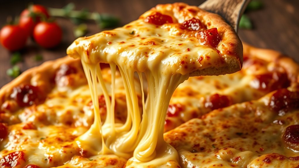 crispy cheesy pan pizza