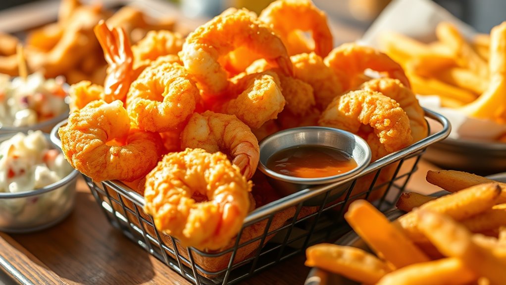 crispy shrimp sides flavorful