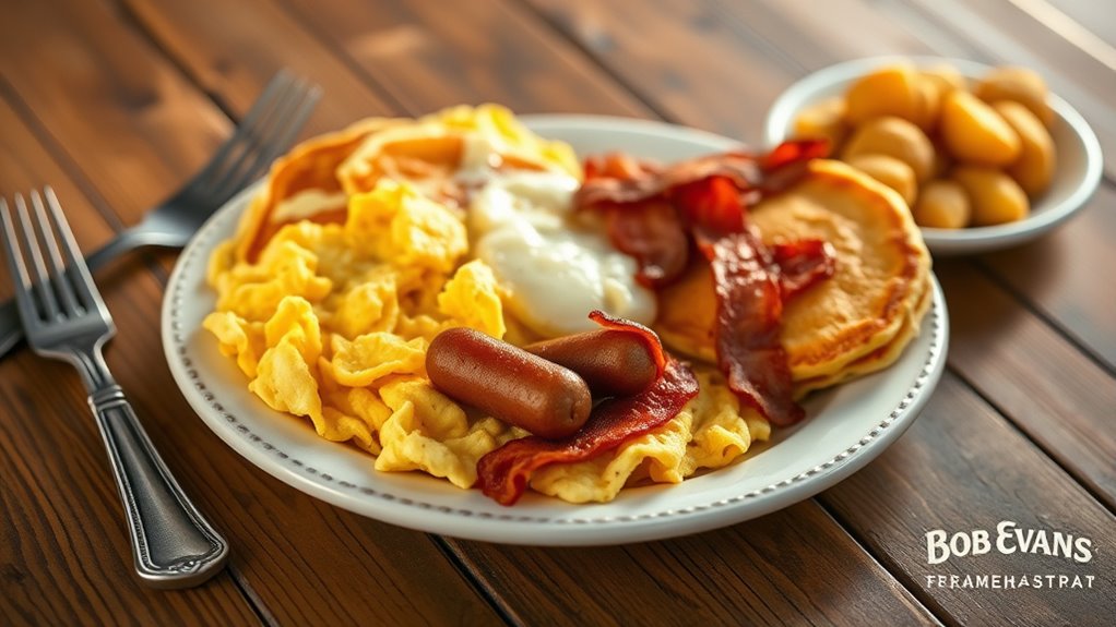 customizable hearty breakfast options