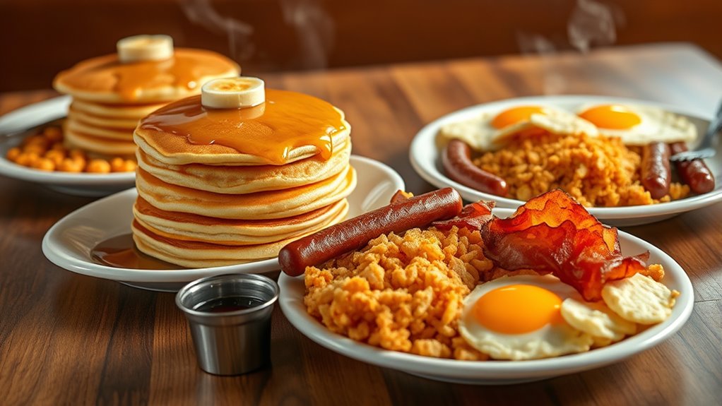 hearty customizable breakfast platters