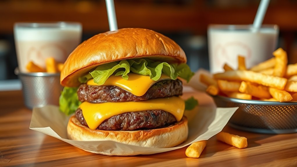 juicy customizable balanced burger
