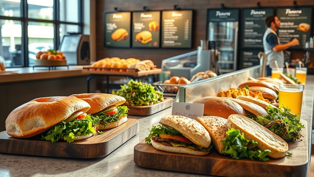 panera menu and prices