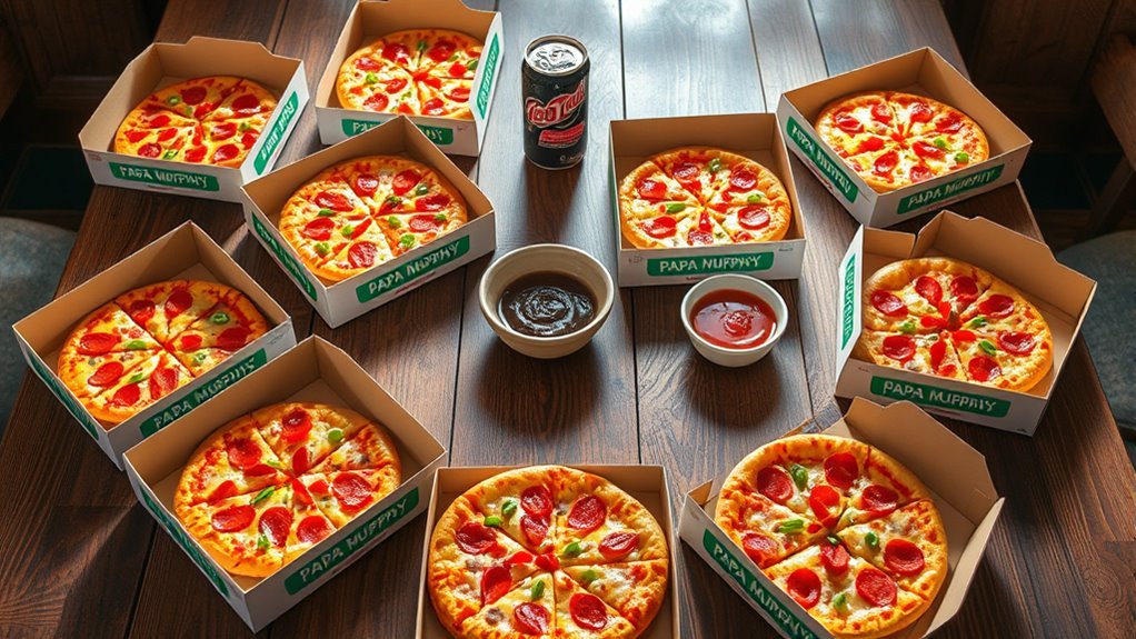 papa murphy pizza prices