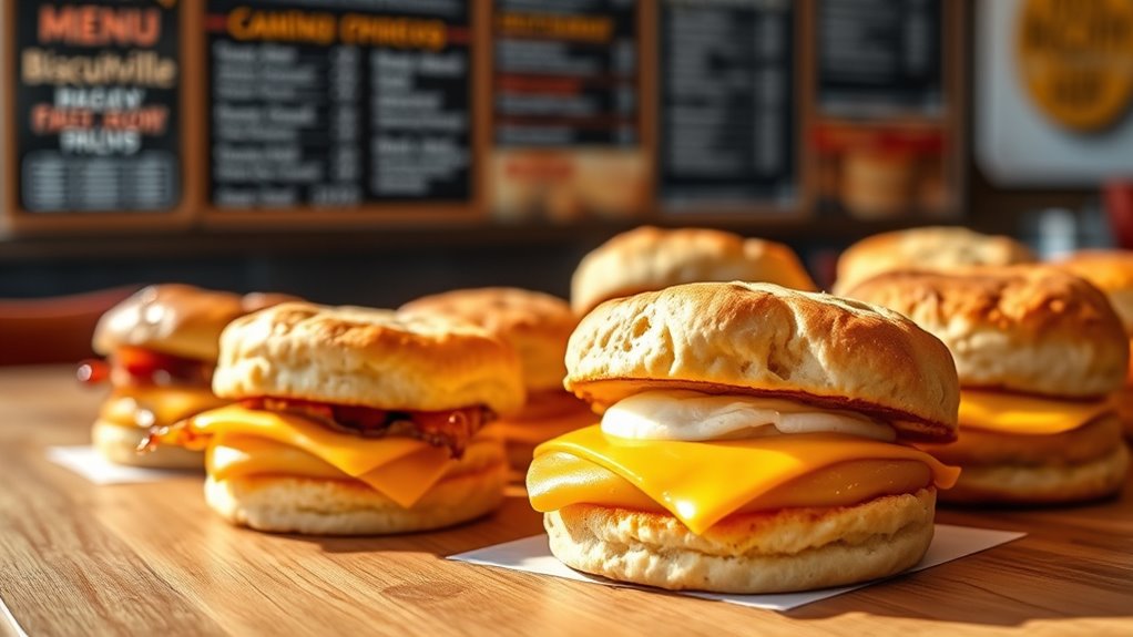 popular hearty breakfast biscuits