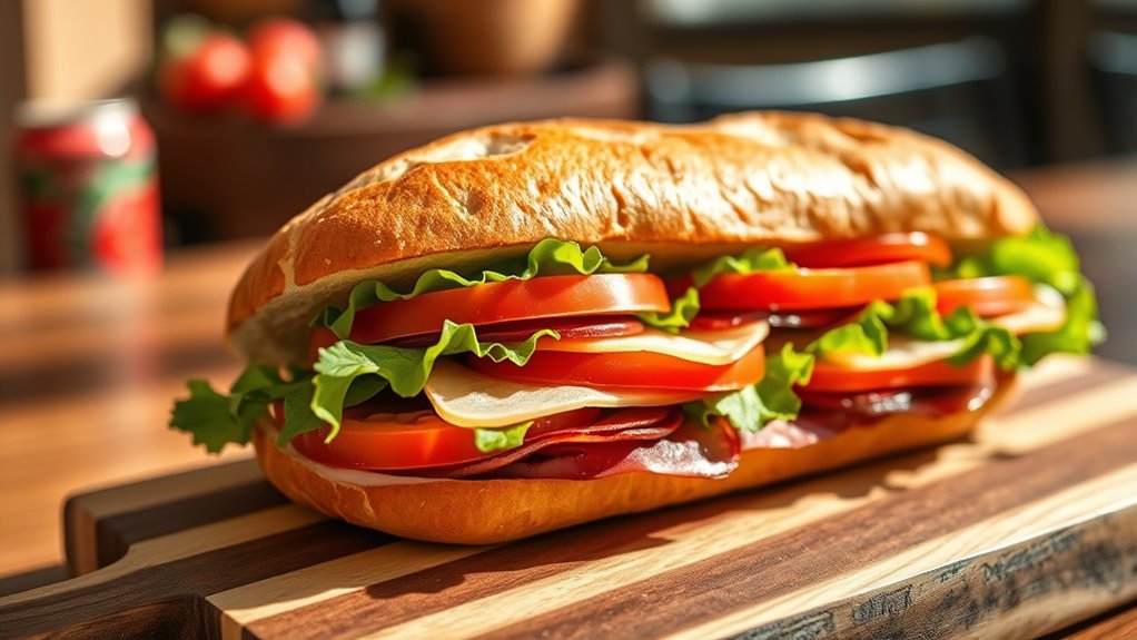 sandwich prices and options