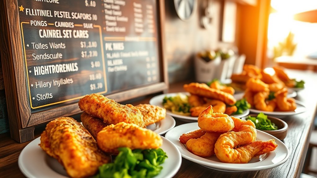 seafood combo with sides