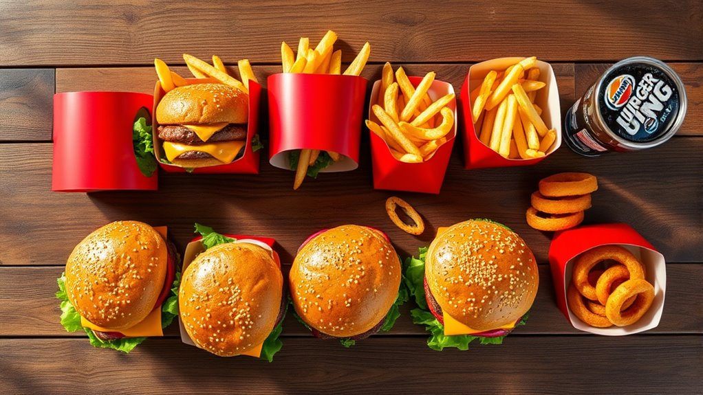 seven burger king menu prices