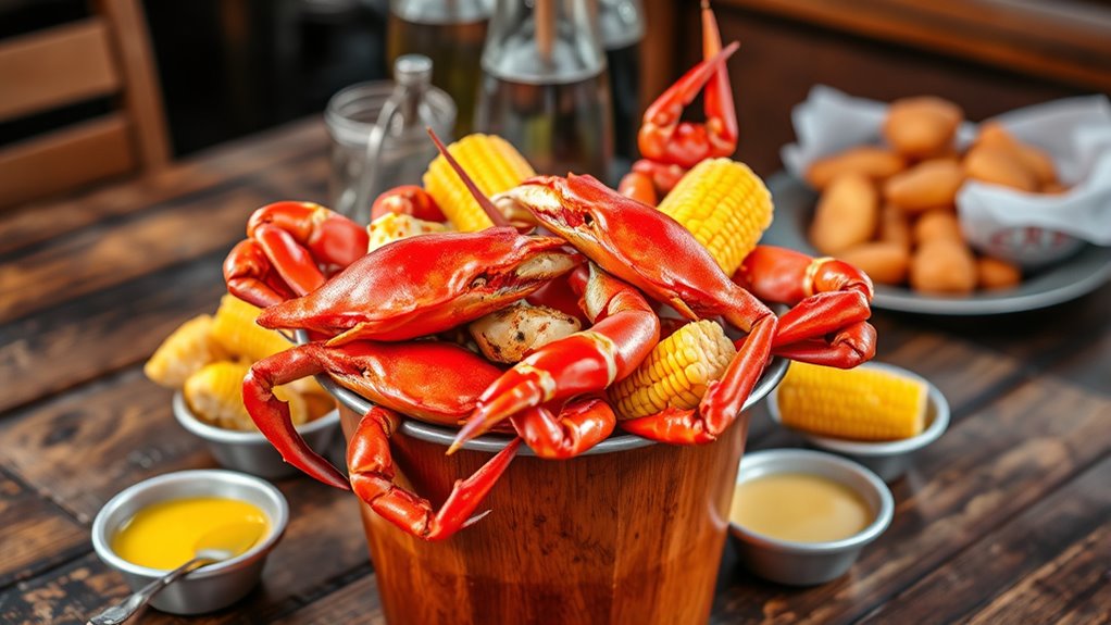 shared seafood feast experience
