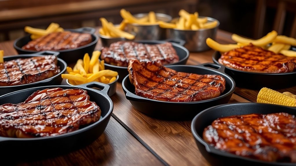 steak combos with sides