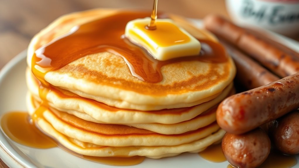 sweet savory breakfast combo