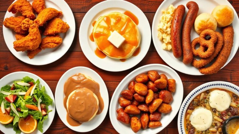 top bob evans menu items