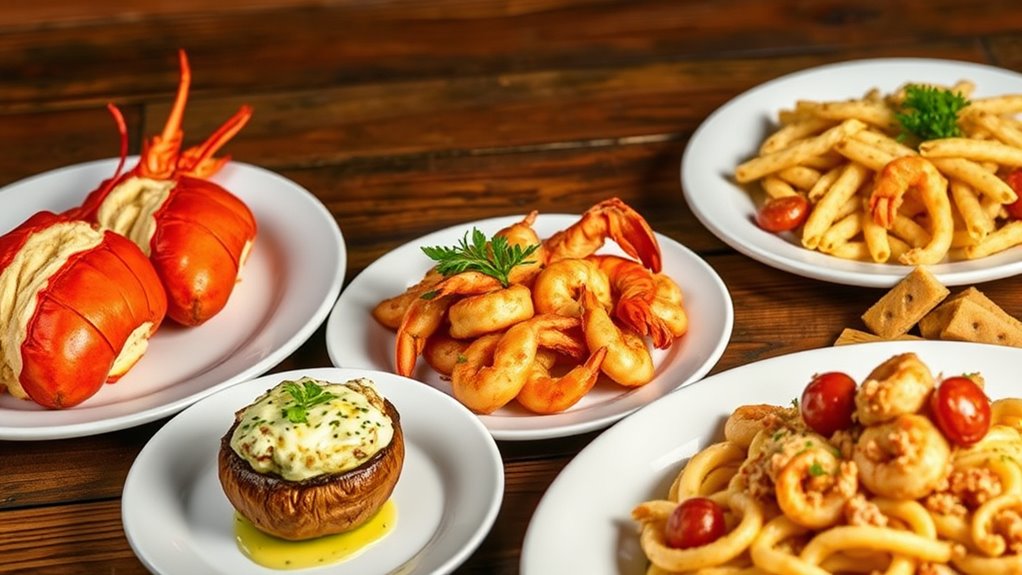 top red lobster dishes