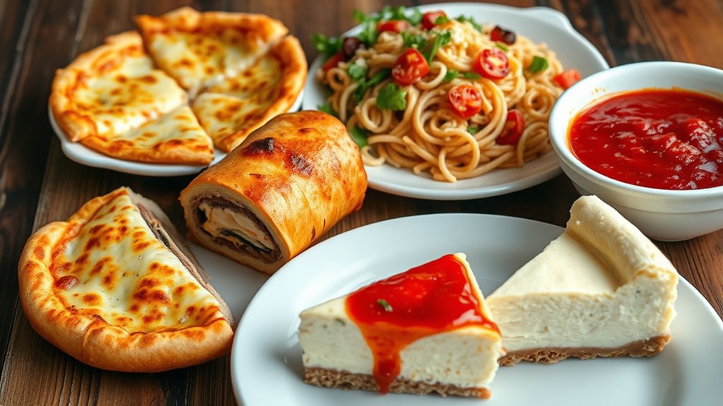 top sbarro menu selections