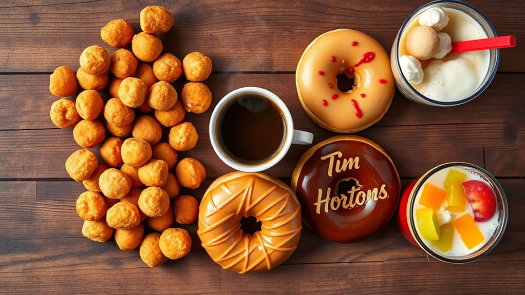 top tim hortons menu