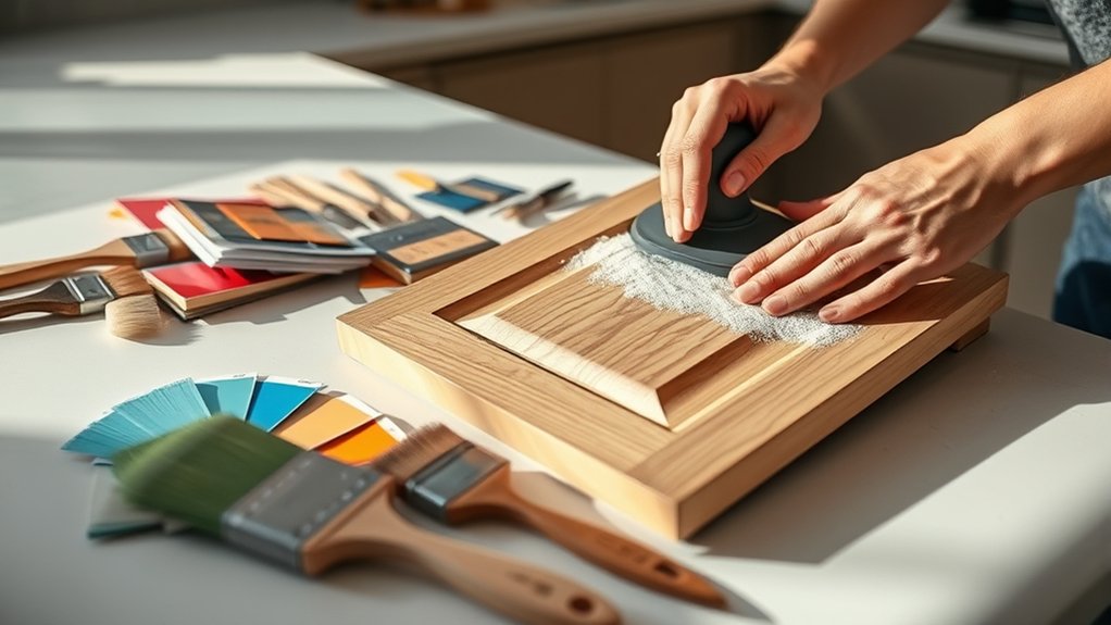 choose appropriate cabinet paint
