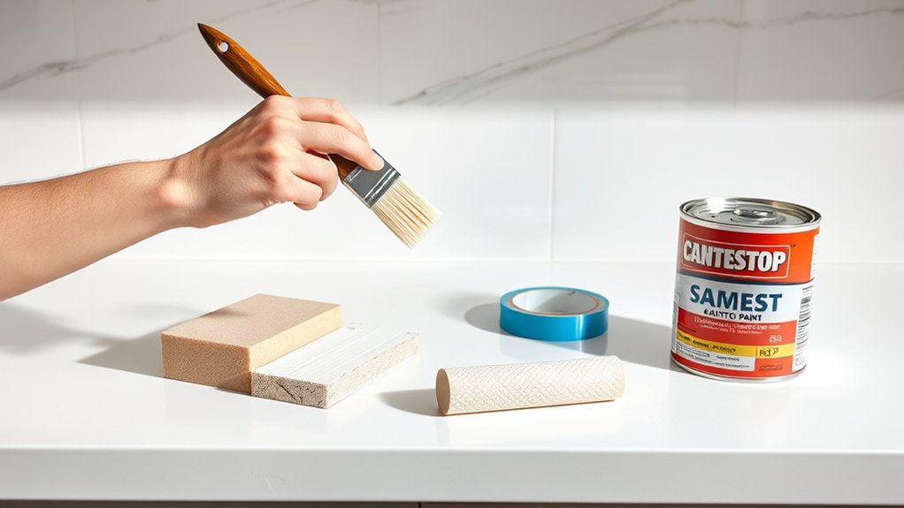 choose durable countertop paint