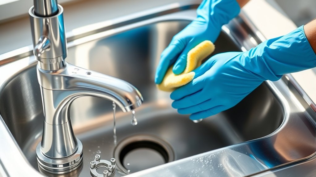 clean inspect measure dry