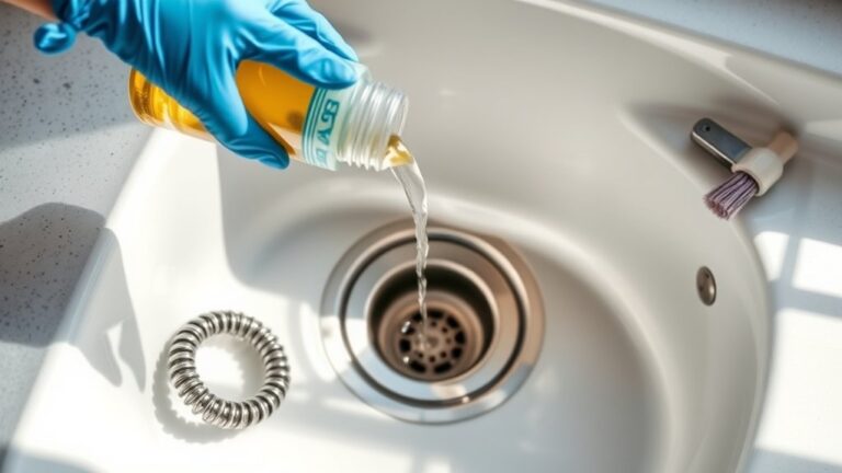 clean kitchen drain effectively