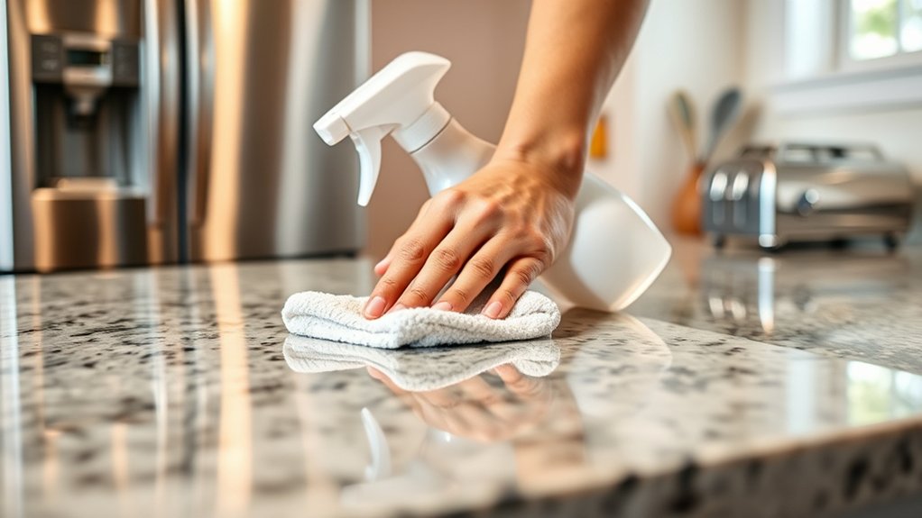 clean surfaces gently and effectively