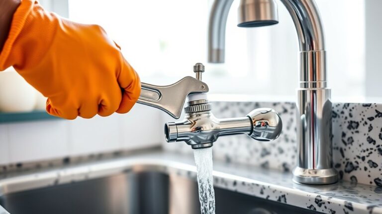 detach kitchen faucet easily