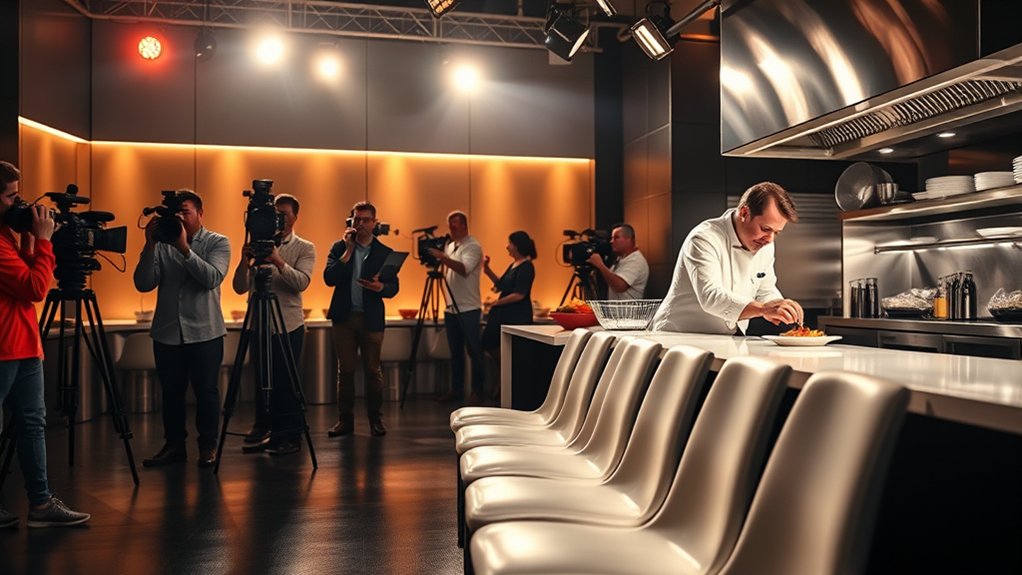 dining tips during filming