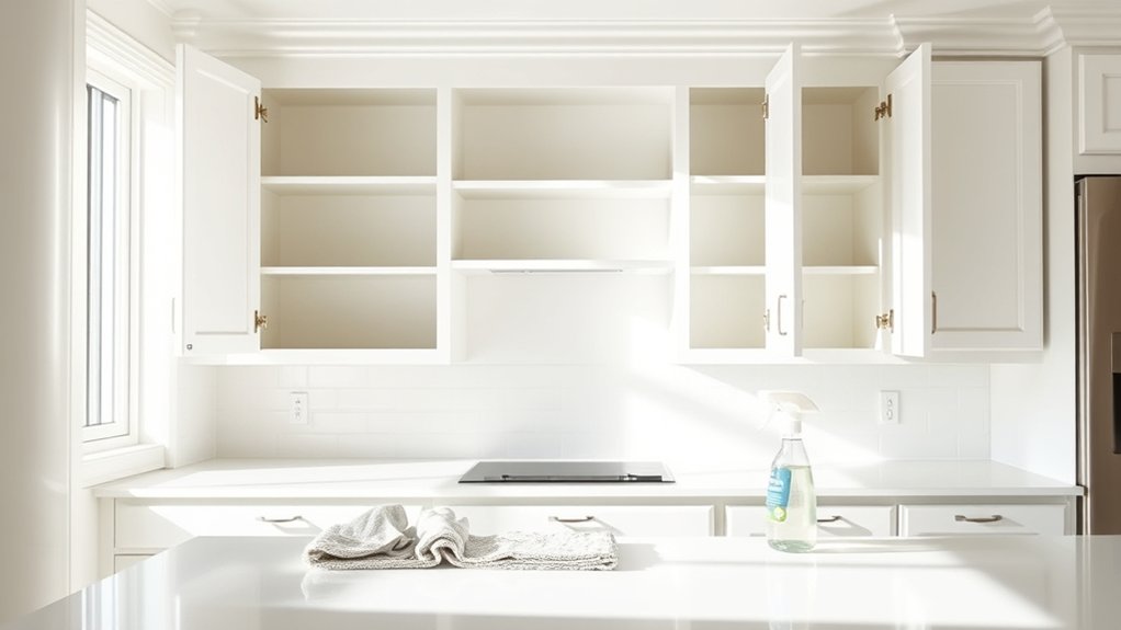 empty and organize first