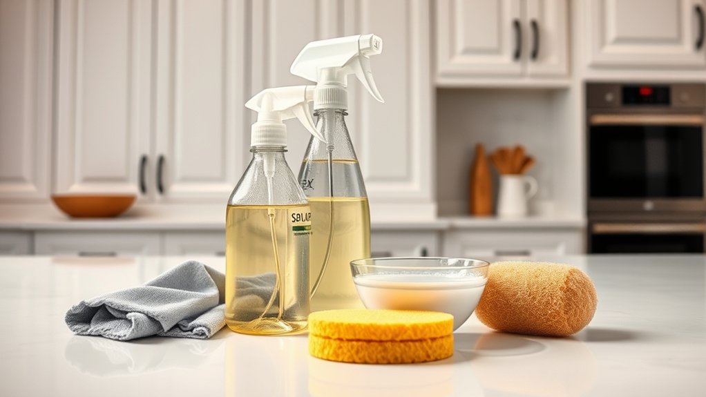 essential cabinet cleaning supplies