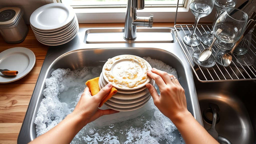 gather rinse dry organize