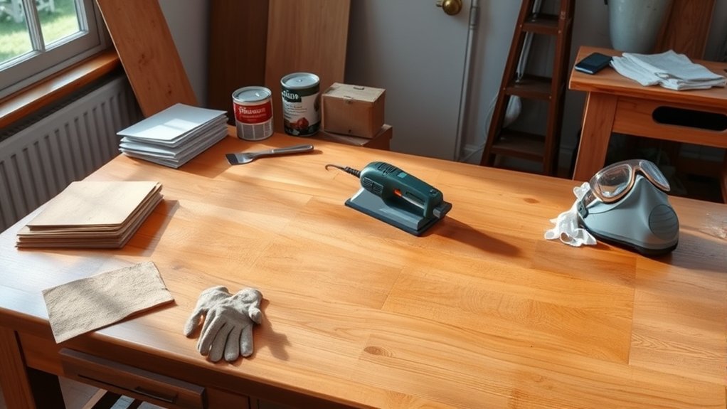 gather tools safety supplies