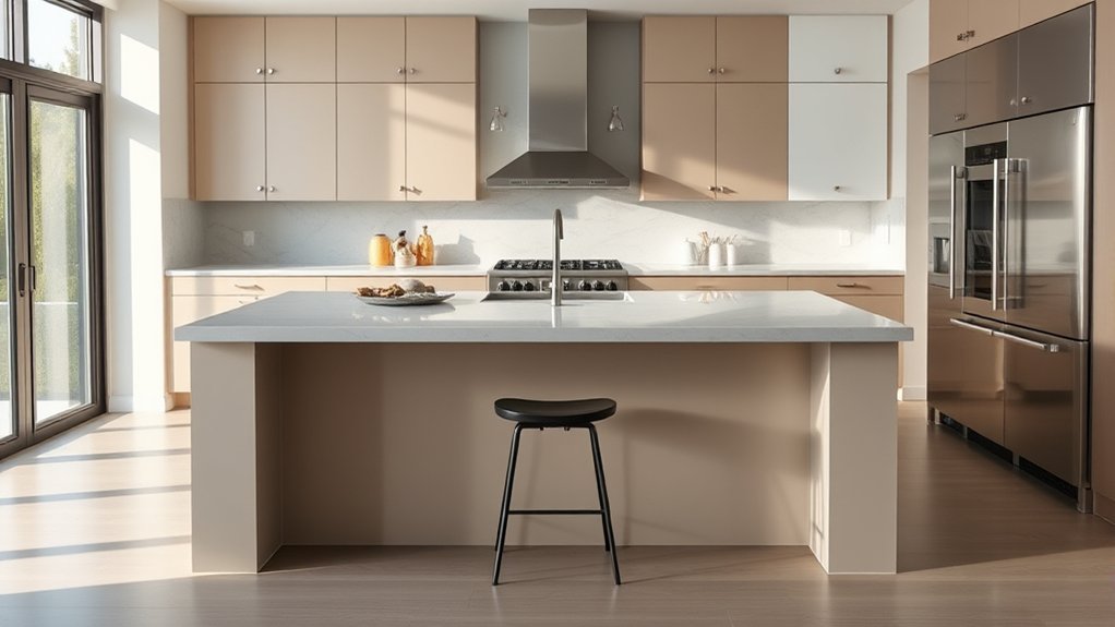 harmonized functional kitchen design