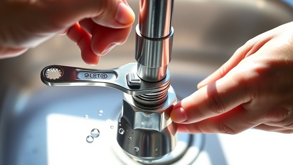 identify faucet leak source