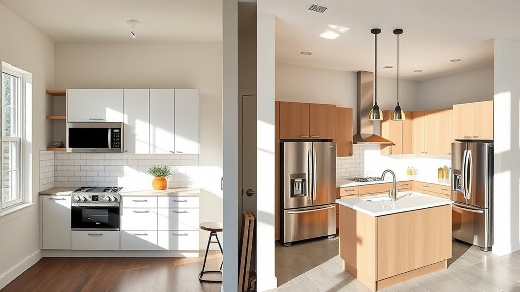 kitchen size impacts costs