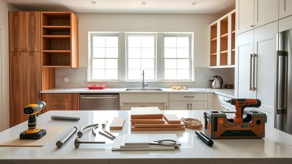 materials finishes installation costs