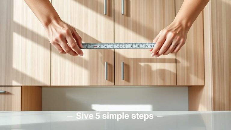 measuring kitchen cabinets accurately