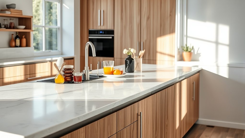 optimal countertop workspace depth