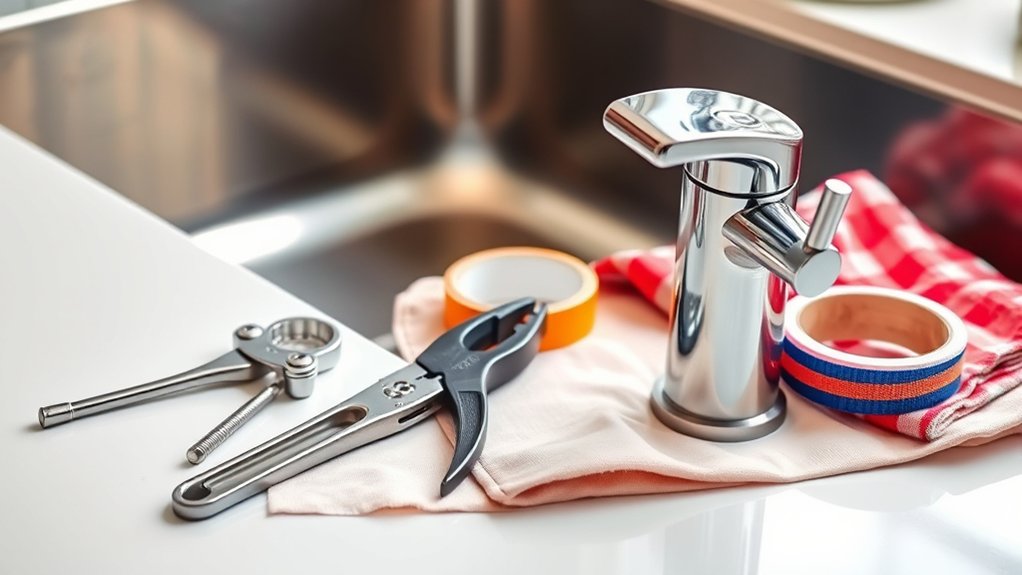 prepare tools and safety precautions