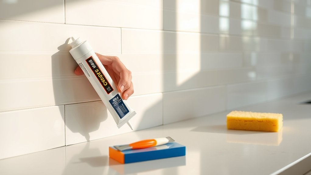 prepare wall thoroughly before tiling