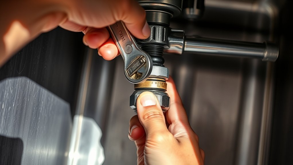 remove old faucet hardware