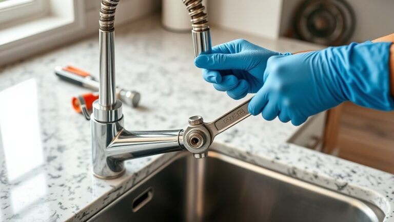 replace kitchen faucet easily
