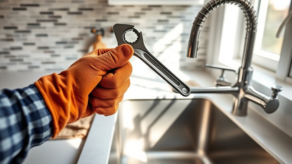 replacing kitchen sink steps