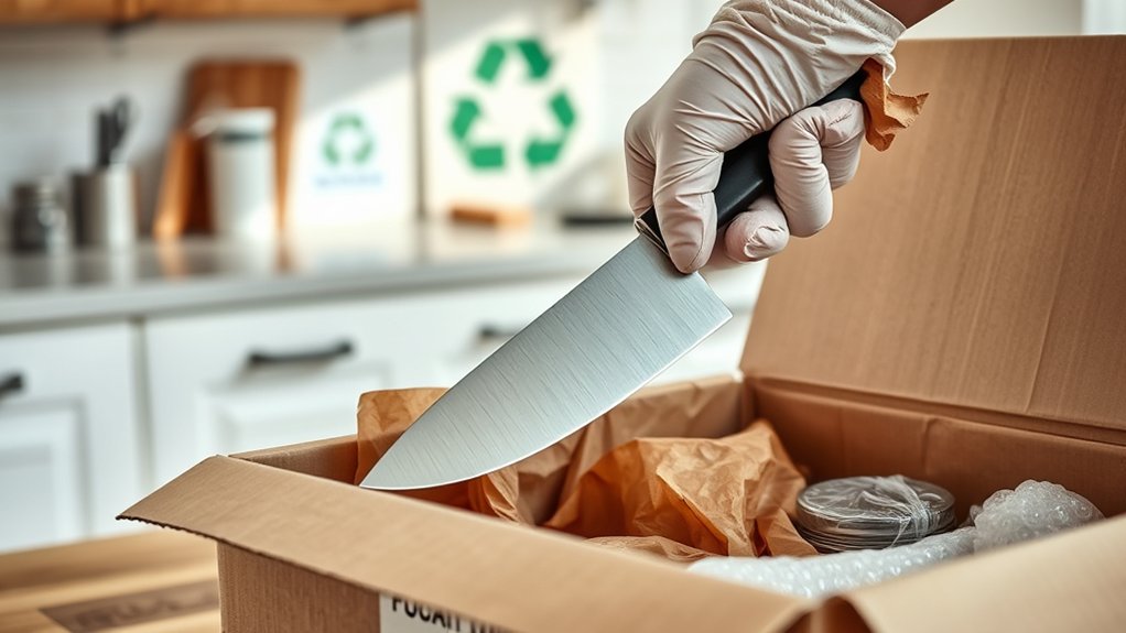 safe knife disposal options