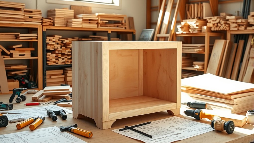 simple sturdy cabinet construction