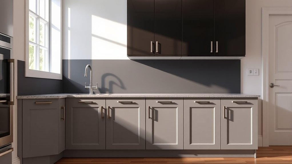 standard cabinet height and depth