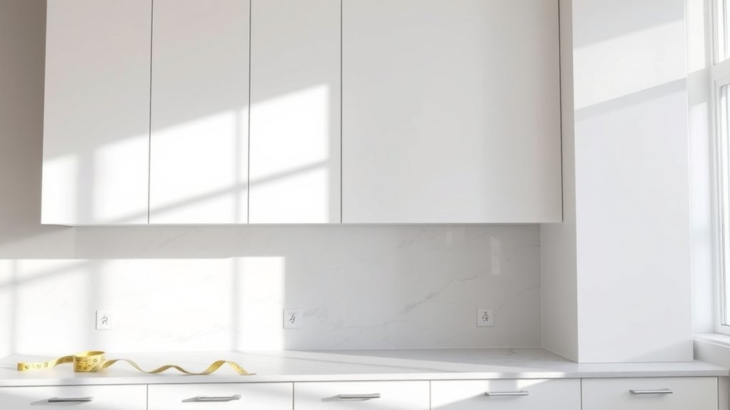 standard cabinet height measurements